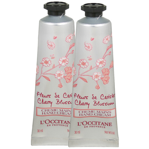【即期品】L’OCCITANE歐舒丹 櫻花護手霜(30ml*2)-2019.6