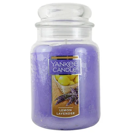 YANKEE CANDLE 香氛蠟燭 623g-檸檬薰衣草