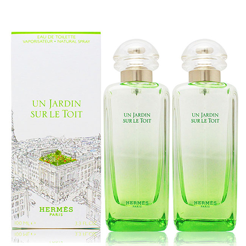 【買一送一】HERMES UN JARDIN SUR LE TOIT 愛馬仕空中花園淡香水 100ml