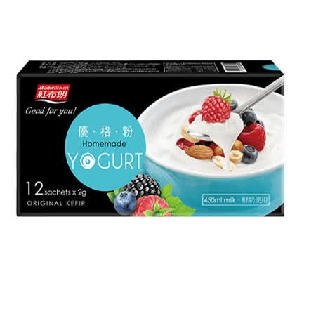 【紅布朗】
優格粉2g*12包