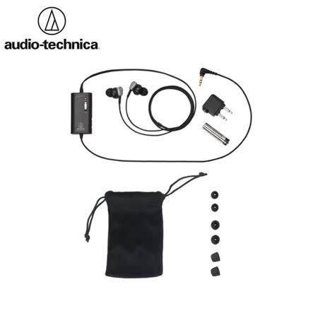 日本Audio-Technica鐵三角主動式抗噪耳道耳機ATH-ANC23(美國平行輸入)