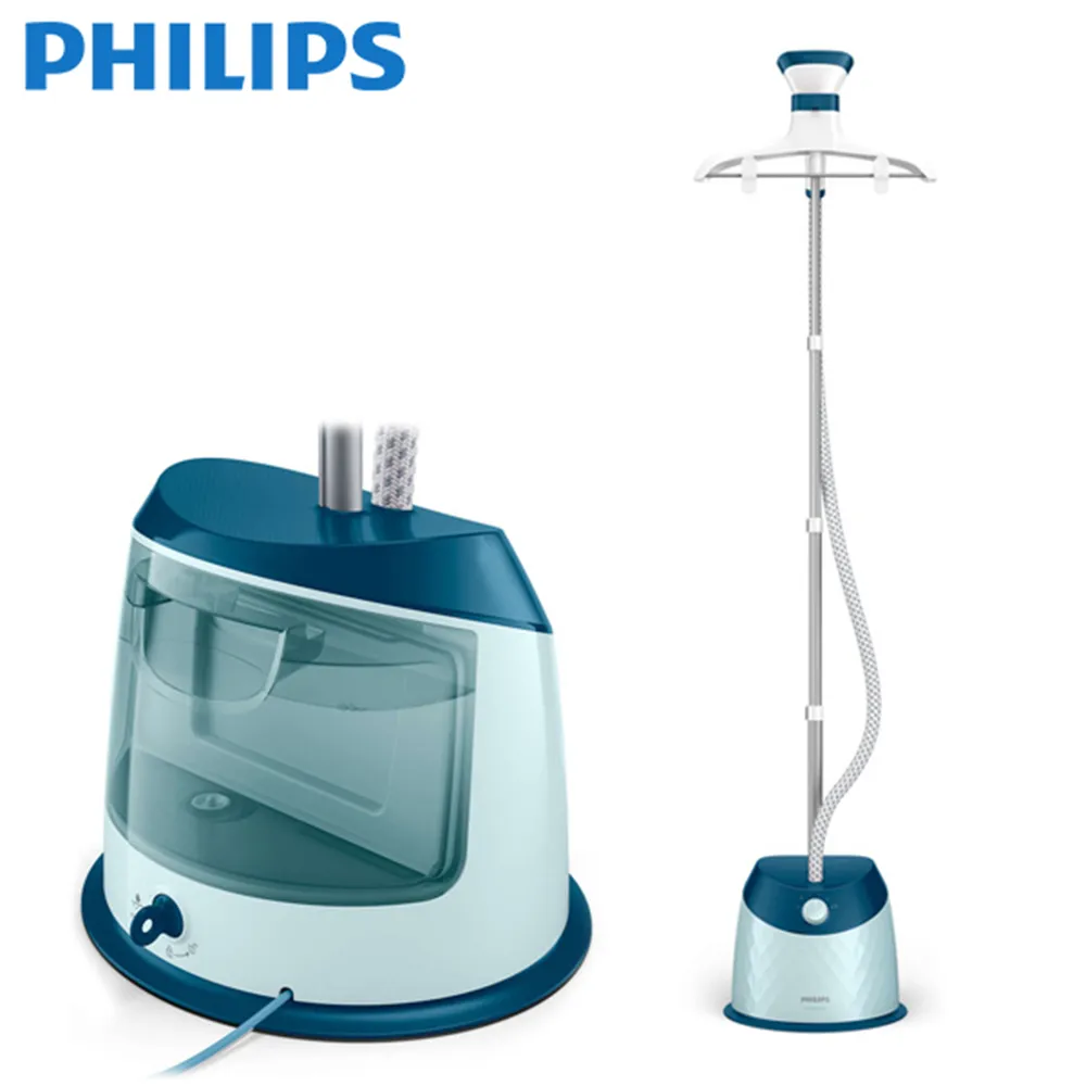 【PHILIPS飛利浦】直立式5段式 蒸汽掛燙機 GC518 寶石藍 EasyTouch Plus