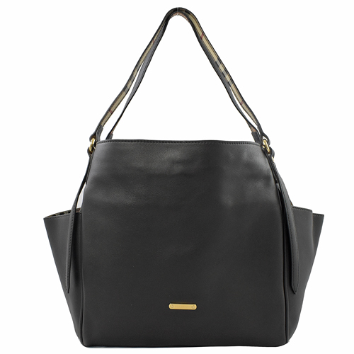 BURBERRY CANTERBURY TOTE 肩背包.黑