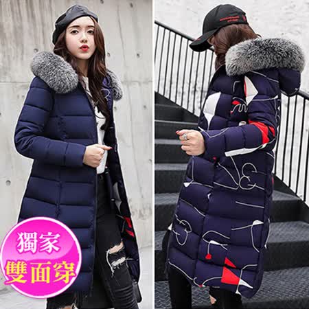 韓國KW
一衣雙面毛領羽絨外套
