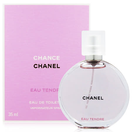 Chanel 香奈兒 Chance Eau Tendre 粉紅甜蜜淡香水 EDT 35ml(平行輸入)