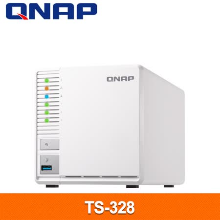 ]QNAP TS-328 
+ 哪嘶狼 2TB X 2
