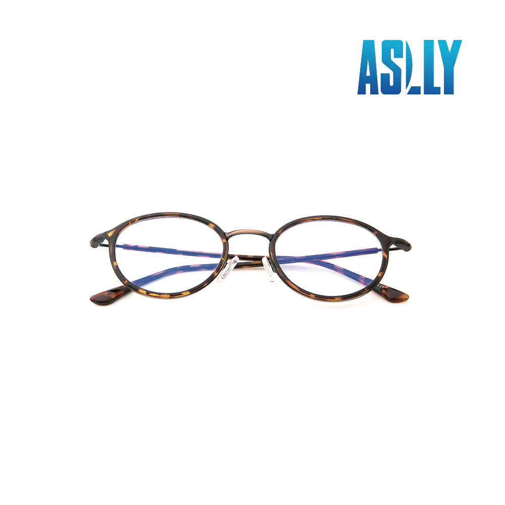 【ASLLY】娜芙蒂蒂的左眼(經典淺棕鏡面偏光雷朋飛官款墨鏡/太陽眼鏡)