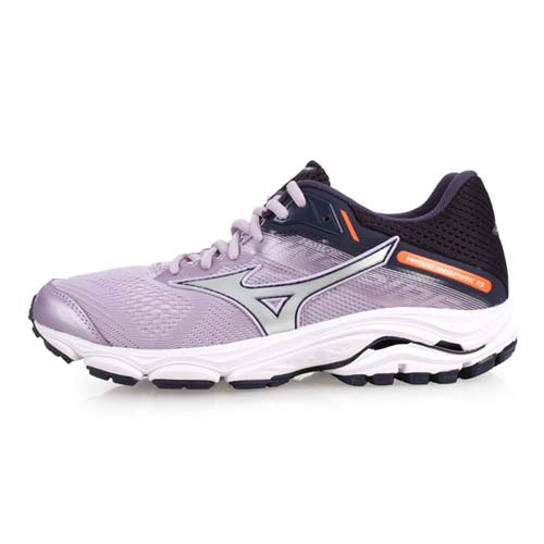 (女) MIZUNO WAVE INSPIRE 15 慢跑鞋-訓練 路跑 美津濃 粉紫黑銀