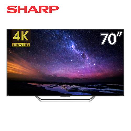 SHARP 夏普 70吋4K Ultra HD Android TV 日本製 4T-C70AM1T