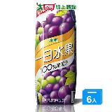 波蜜一日水果100%葡萄汁250ml x 6