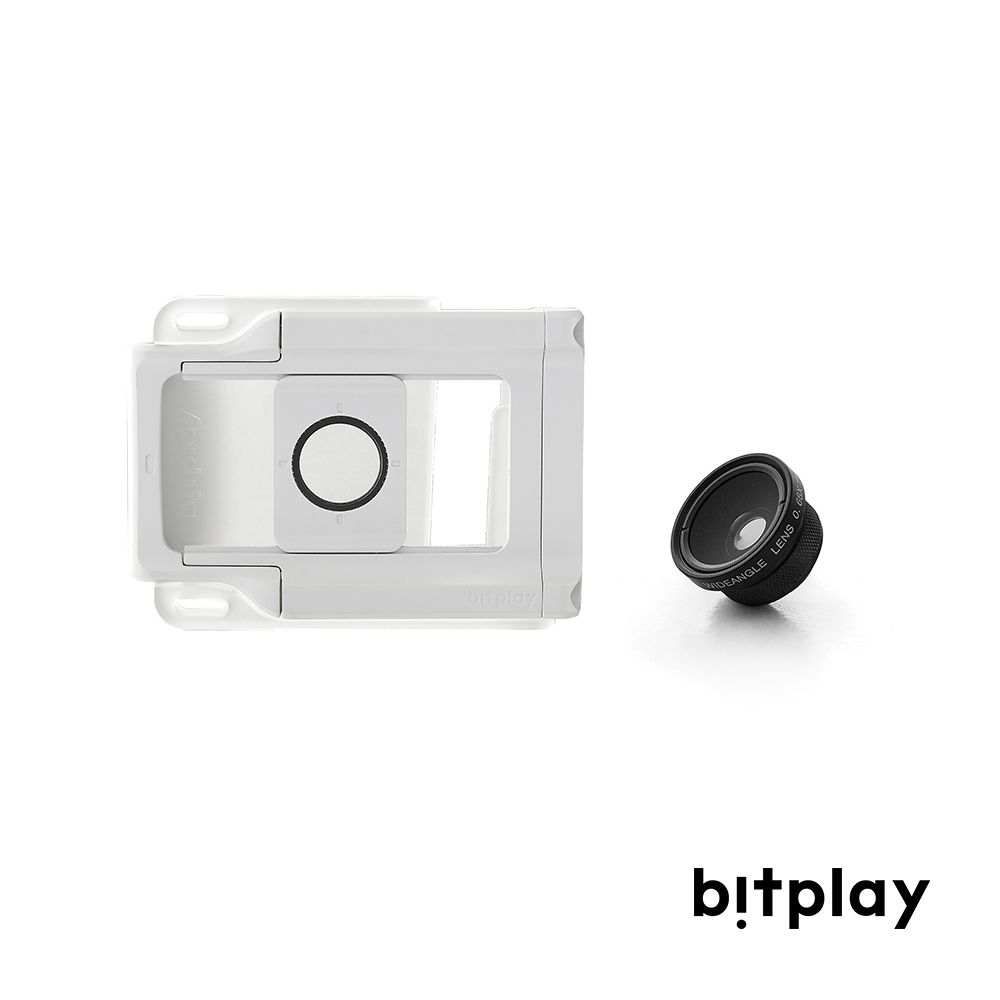 bitplay ALLCLIP 通用機身鏡頭夾+廣角微距2in1鏡頭 輕鬆入門組合(iPhone & Android 手機皆適用)