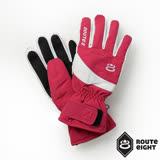 Route8 KORUS PRIMALOFT(可觸控滑屏)防水保暖手套 (絢麗紅) L