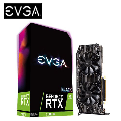 EVGA 艾維克 RTX2080Ti 11GB Black Edition GAMING 顯示卡