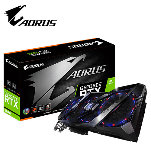 GIGABYTE技嘉 AORUS GeForce® RTX 2070 8G 顯示卡
