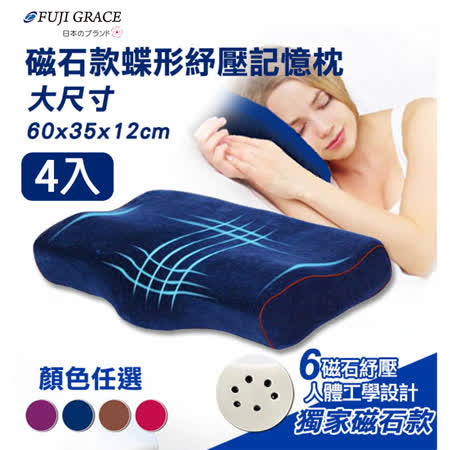 FUJI-GRACE-大尺寸
3D蝶型磁石透氣枕4入