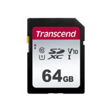 Transcend 創見 300S 64G SDXC Class 10 UHS-I U3 V30 記憶卡(TS64GSDC300S)