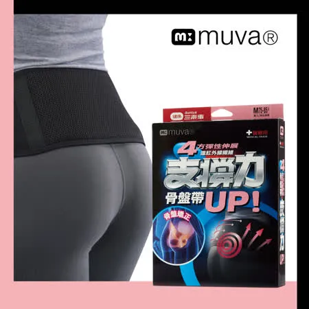 muva 遠紅外線專業腰・骨盤帶