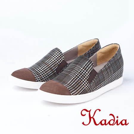 kadia
 英倫風 經典格子紋休閒鞋