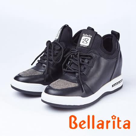 bellarita
造型水鑽內增高休閒鞋
