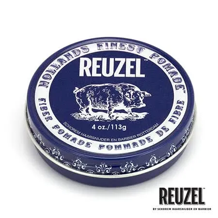 REUZEL 深藍豬強力纖維級水性髮泥 113g