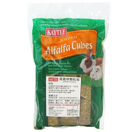 KAYTEE苜蓿草
兔子牧草塊顆粒包425g