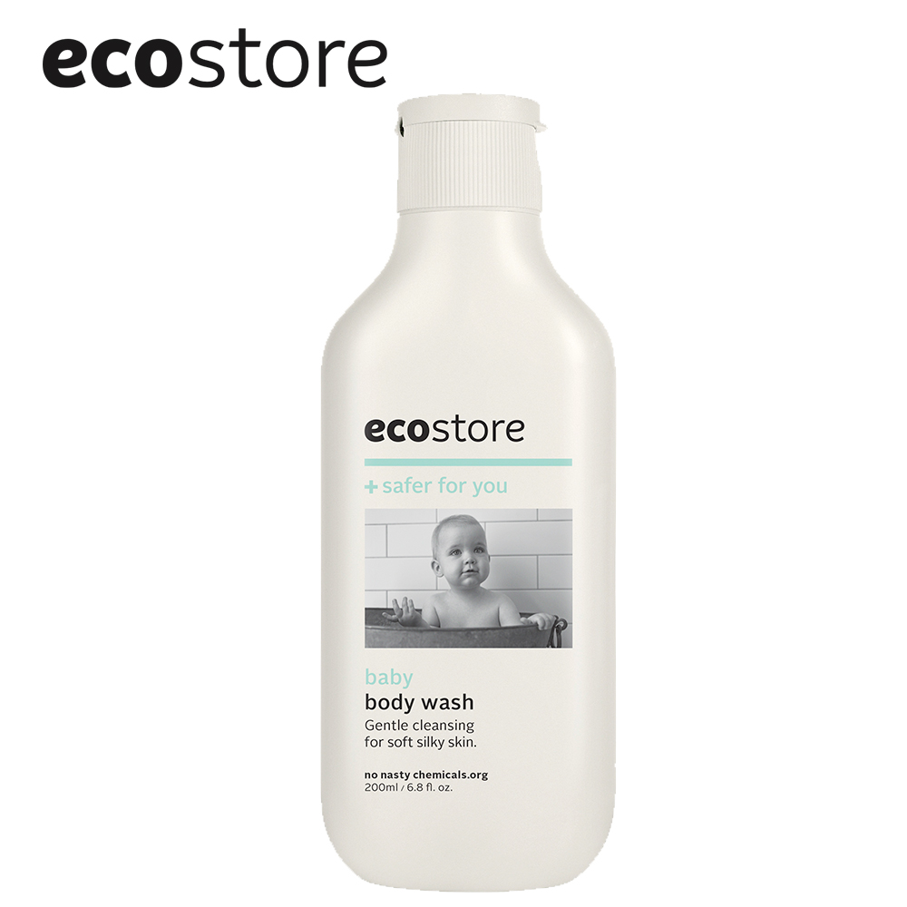 (即期品)【ecostore】純淨寶寶沐浴露 200ml (到期日:20191101)