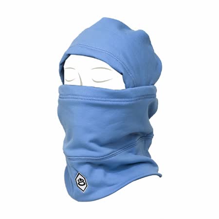 Route8 POLAR HAT 中性多功能刷毛保暖帽(單面刷毛) (淺藍)