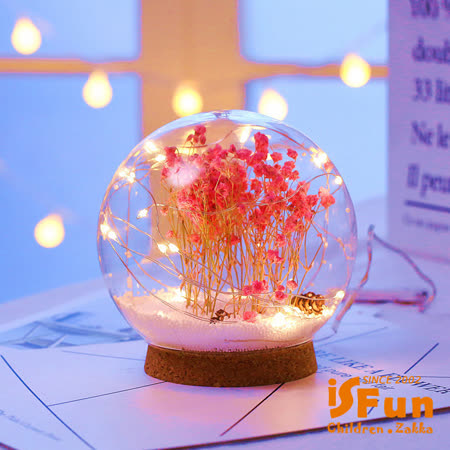 iSFun 夢幻水晶球
聖誕雪花情境玻璃球燈
