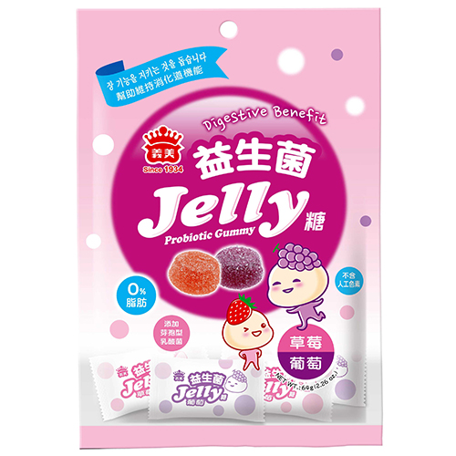 義美益生菌Jelly糖-綜合64g