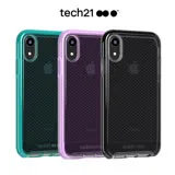 英國Tech 21超衝擊EVO CHECK防撞軟質格紋保護殼-iPhone XR