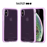 英國Tech 21超衝擊EVO CHECK防撞軟質格紋保護殼-iPhone Xs Max