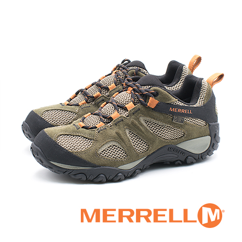 MERRELL 防水健行遠足鞋 男鞋 - 橄欖綠 (另有卡其)