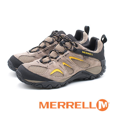MERRELL 防水健行遠足鞋 男鞋 - 卡其 (另有橄欖綠)