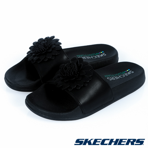SKECHERS (女) 時尚休閒系列 POP UPS - 32374BBK