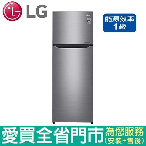 LG 208L雙門變頻冰箱GN-L297SV含配送到府+標準 安裝