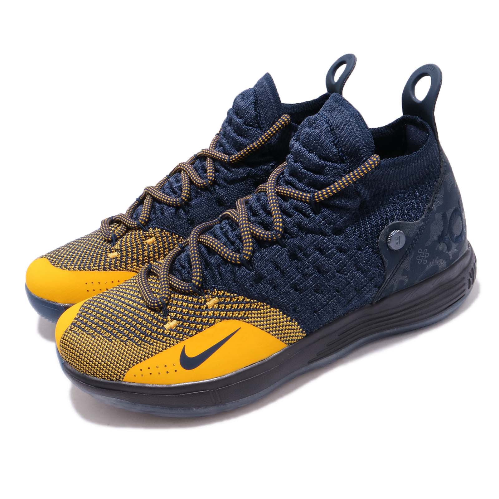 Nike 籃球鞋 KD 11 襪套 運動 女鞋 AH3465-400