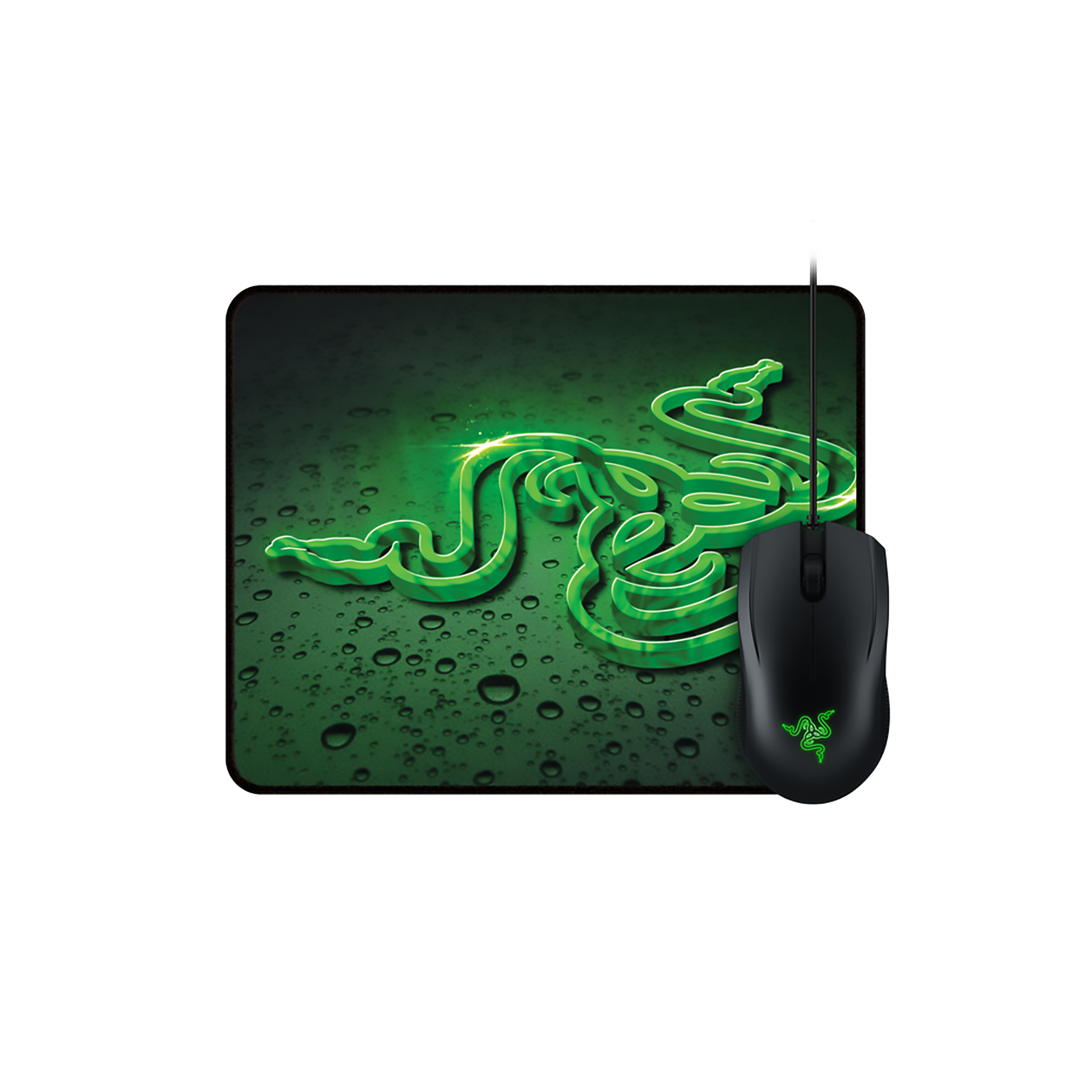 Razer Abyssus 2000 滑鼠、鼠墊組 (速度版)