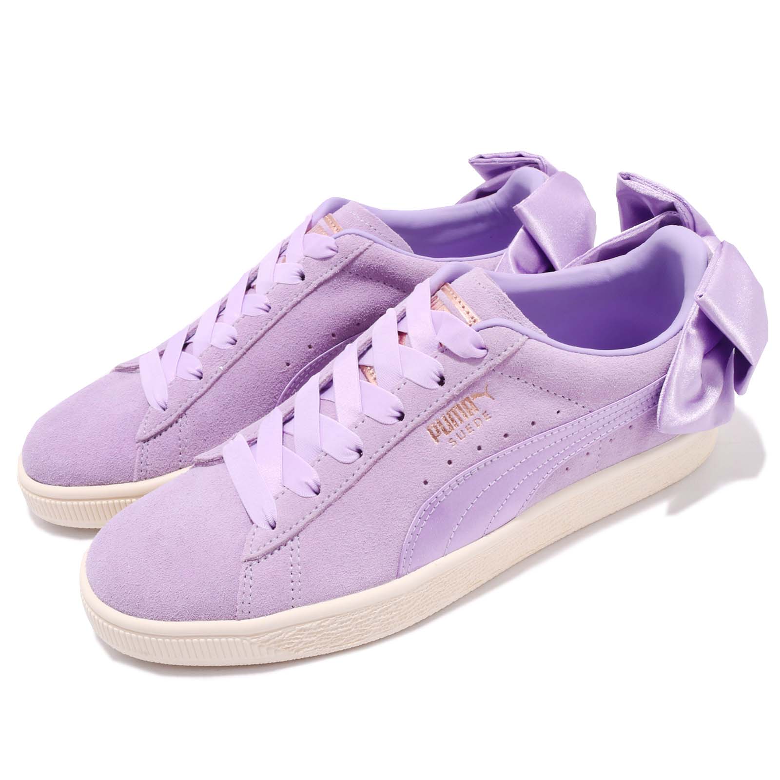 Puma 休閒鞋 Suede Bow 浪漫紫 女鞋 36731705