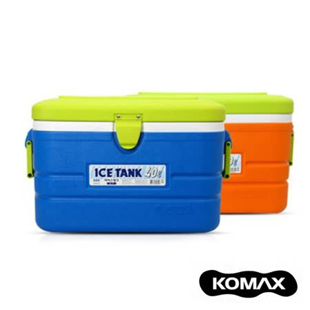 韓國KOMAX戶外露營行動保溫冰箱桶40L.攜帶手提式休閒船海釣魚生鮮飲料食物收納隨身保冷藏箱