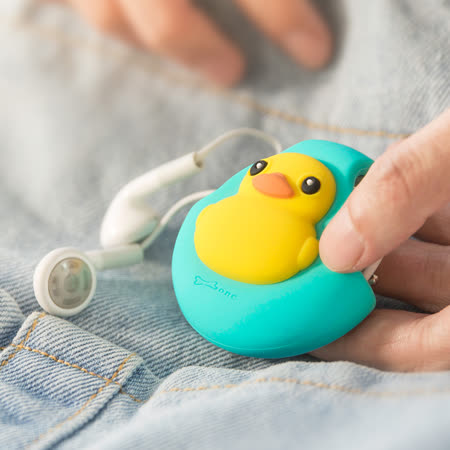 Cord Pocket 耳機收納捲線器收線扣-黃色小鴨子