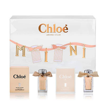 Chloe 
小小雙氛緞帶限量禮盒