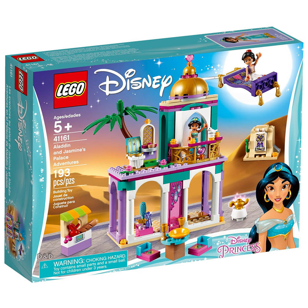 樂高積木 LEGO《 LT41161 》迪士尼公主系列 - Aladdin and Jasmine’s Palace Adventures