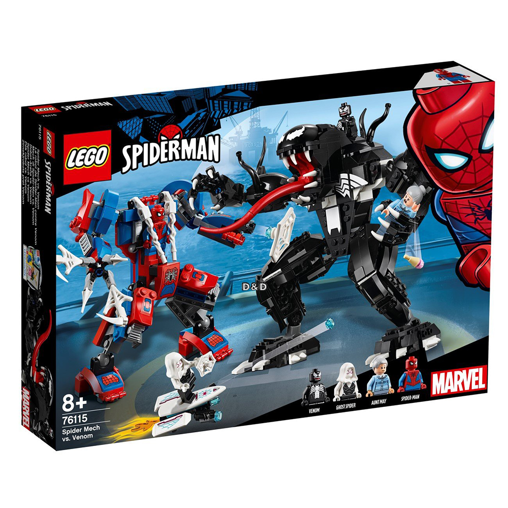 樂高積木 LEGO《 LT76115 》SUPER HEROES 超級英雄系列 - Spider Mech vs. Venom