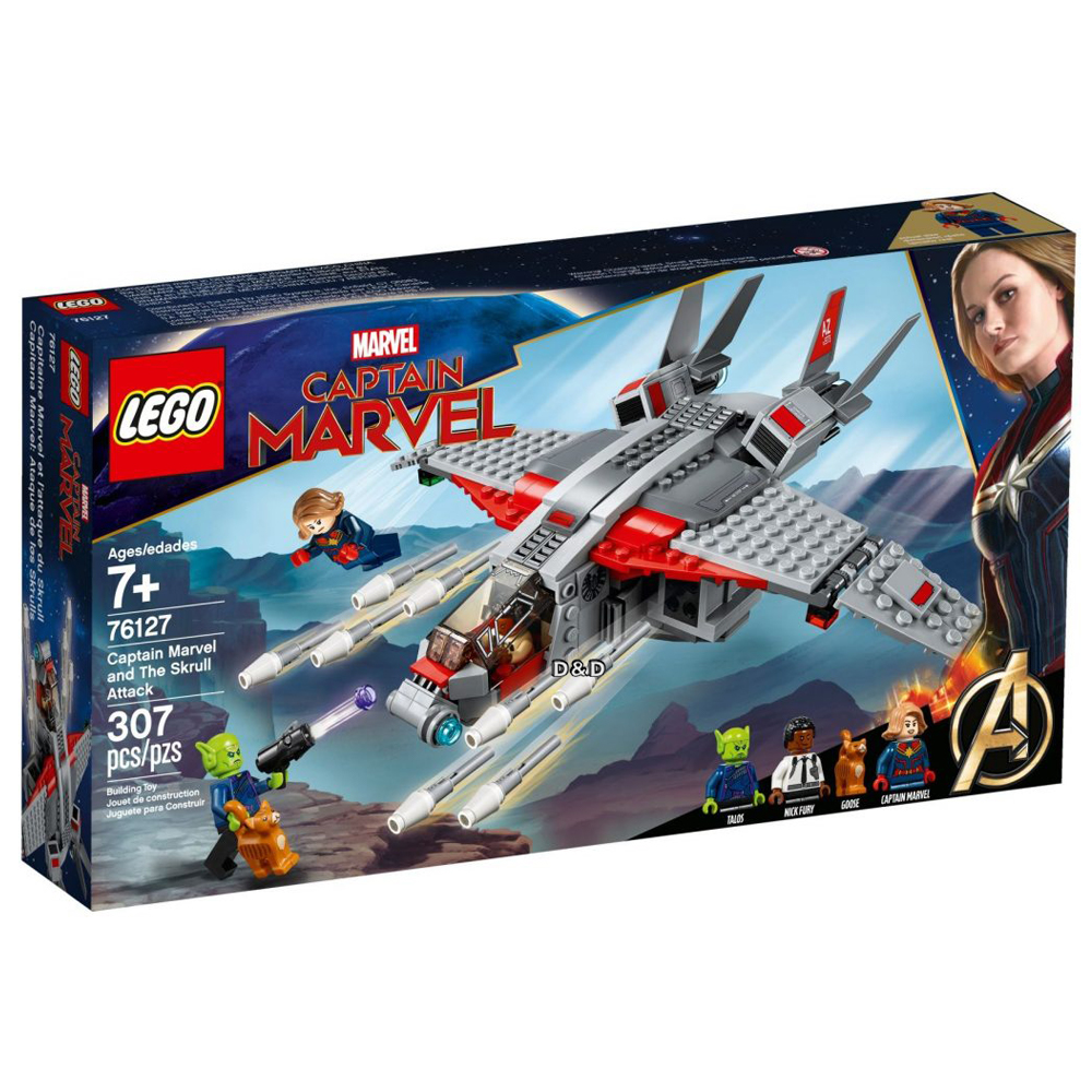 樂高積木 LEGO《 LT76127 》SUPER HEROES 超級英雄系列 - Captain Marvel and The Skrull Attack