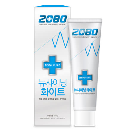 韓國2080
潔白牙膏120g
