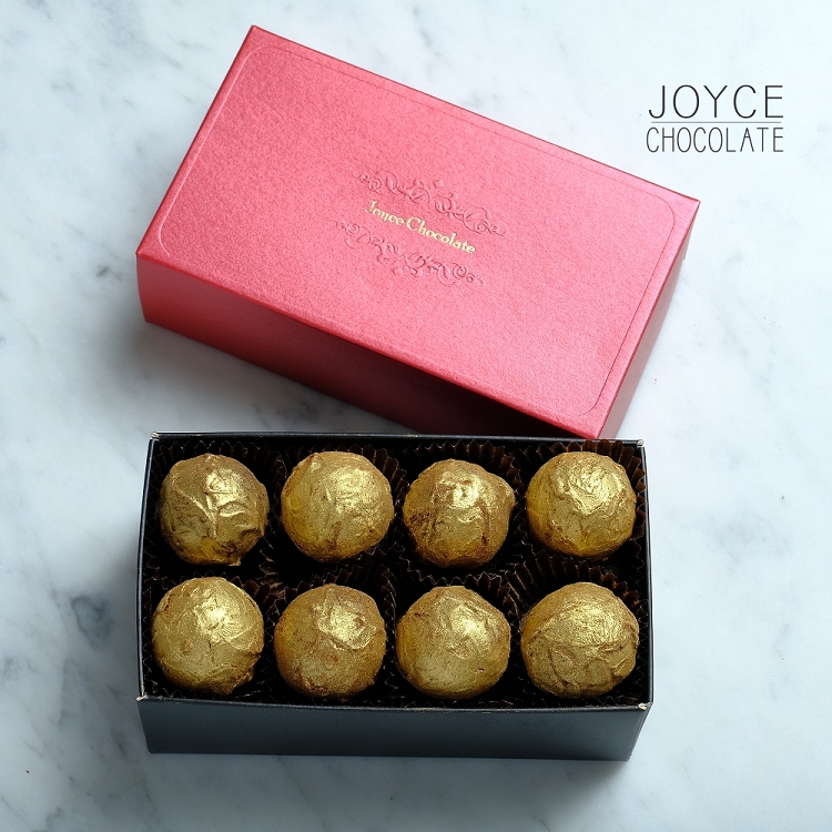 JOYCE巧克力工房-金吉八顆入松露禮盒【8顆入/盒】