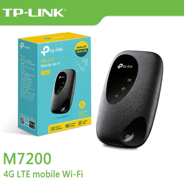 TP-LINK M7200 LTE 行動 Wi-Fi 分享器