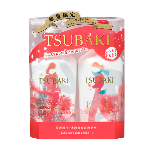 思波綺養護瞬透洗潤組-植萃保濕款(洗450ml+潤450ml)