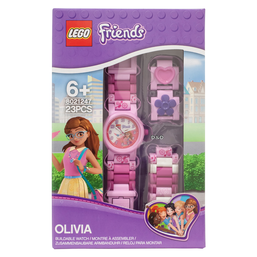 【樂高積木 LEGO】兒童手錶 - 奧莉維亞OLIVIA