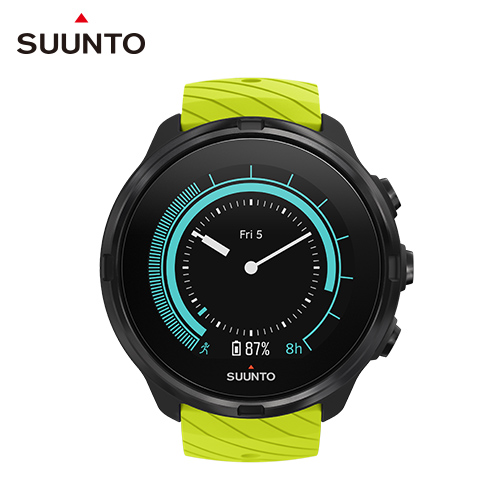 SUUNTO 9 Lime 堅固強勁,超長電池續航力的多項目運動GPS腕錶【萊姆綠】